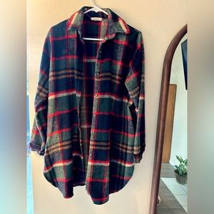 Flannel shacket